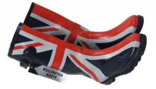 cool union jack uk flag wellies